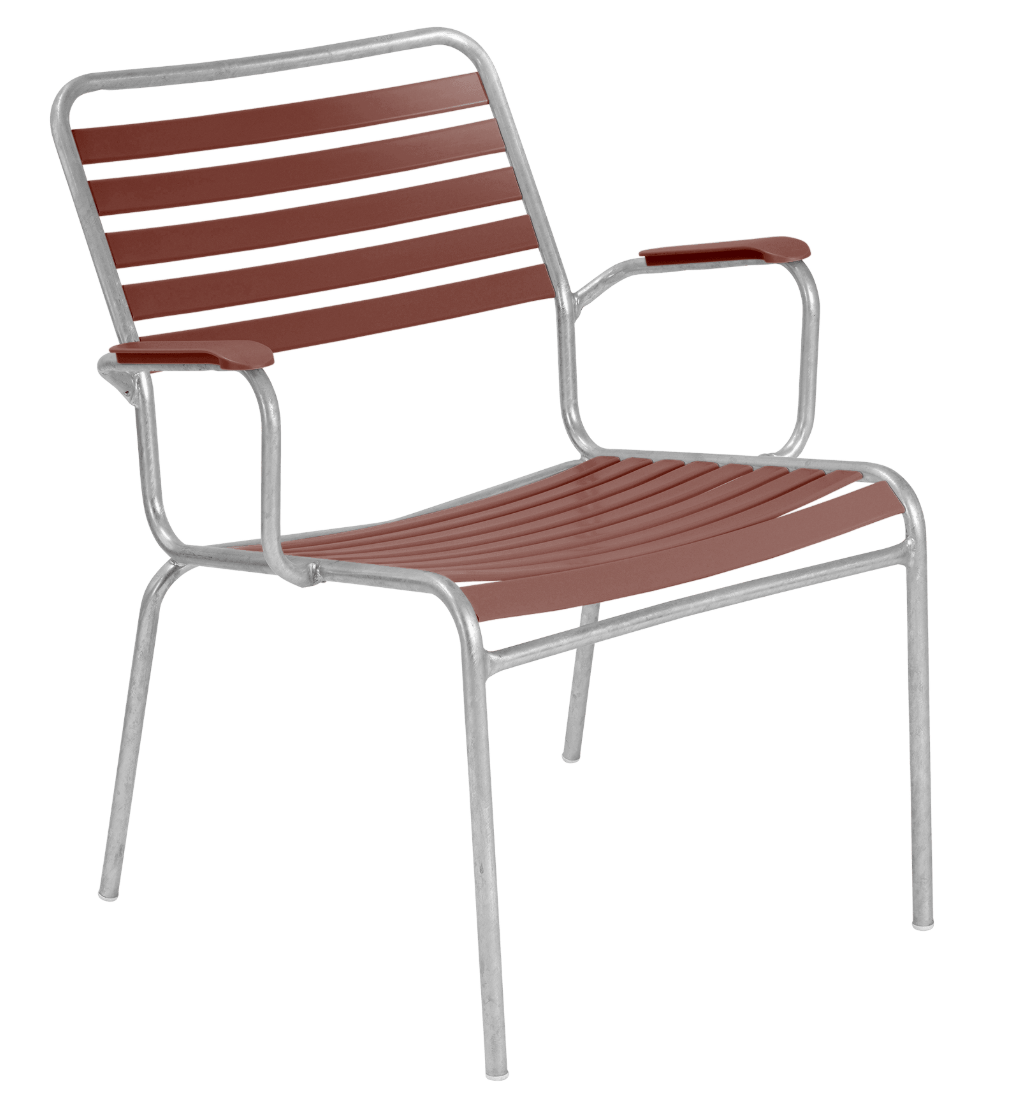 Sessel Rigi Salon m. Arml. ter<br> Farbe: pastellterracotta