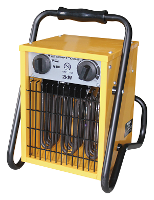 Elektroheizlüfter 2 kW m/St.<br>