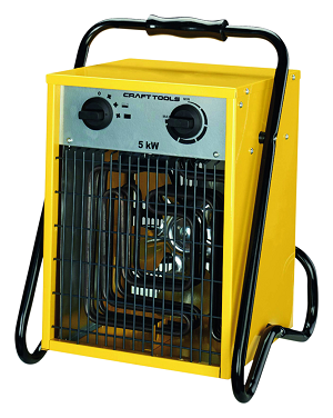 Elektroheizlüfter 5 kW m/St.<br>
