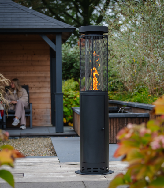 Feuersäule Athens XL schwarz<br>