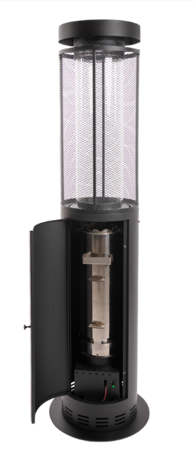 Feuersäule Athens XL schwarz<br>