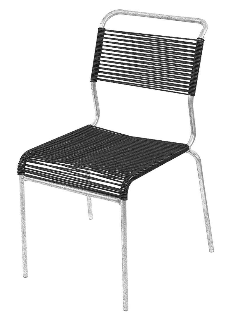 Sessel Spagh.o.Arml. anth.<br> Farbe: anthrazit