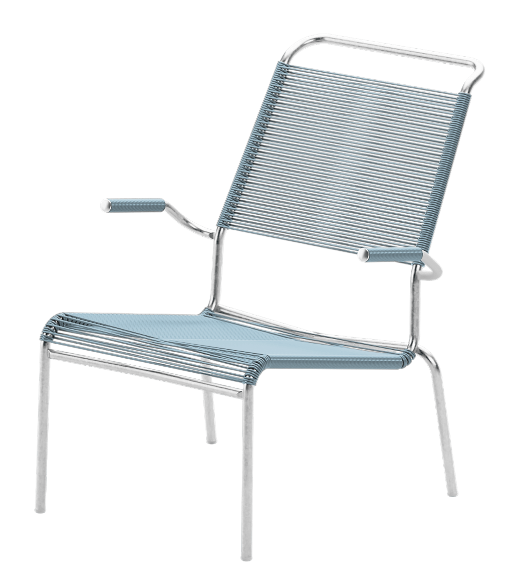 Lounger Spaghetti HL pastellbl<br> Farbe: pastellblau