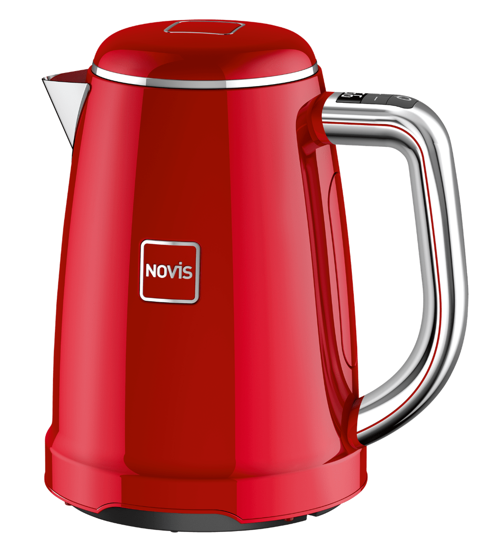 Wasskocher rot Novis 1.6 l<br> Farbe: rot