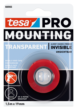 Mounting PRO Transparent 5m:19mm<br>