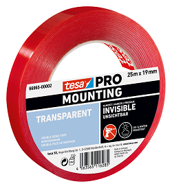 Mounting PRO Transparent 25m:19mm<br>