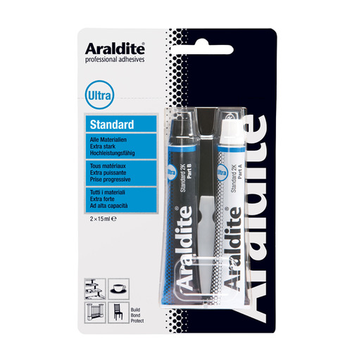 ARALDITE Klebstoff Typ Standard 2 x 15 ml<br>