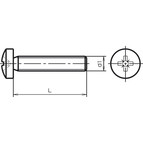 LK Schraube Z rostfrei M3x10mm<br>