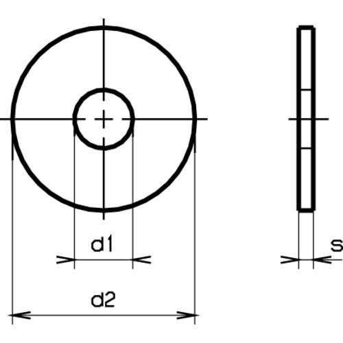 Karrosseriescheibe rostfrei<br>