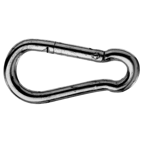 Feuerwehrkarabiner rostfrei 50x5mm<br>