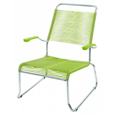 Kufen-Lounger Säntis Hochlehner <br> Farbe: hellgrün