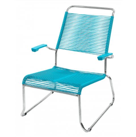 Kufen-Lounger Säntis Hochlehner <br> Farbe: türkis