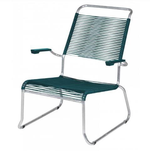 Kufen-Lounger Säntis Hochlehner <br> Farbe: kaliblau