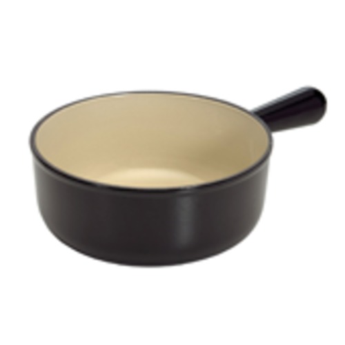 Caquelon 18 cm Schwarz, Le Creuset<br> Grösse: 18 cm / 1.4 l