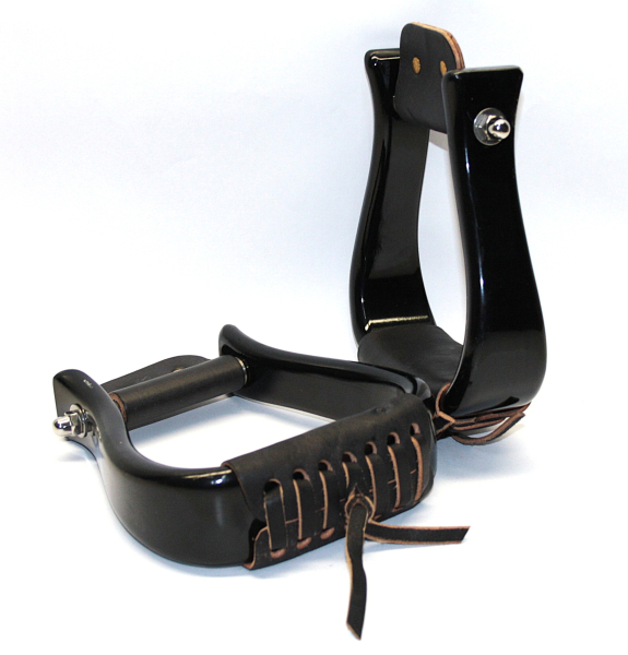 Premium Holzsteigbügel - Flat Bottom 2<br>