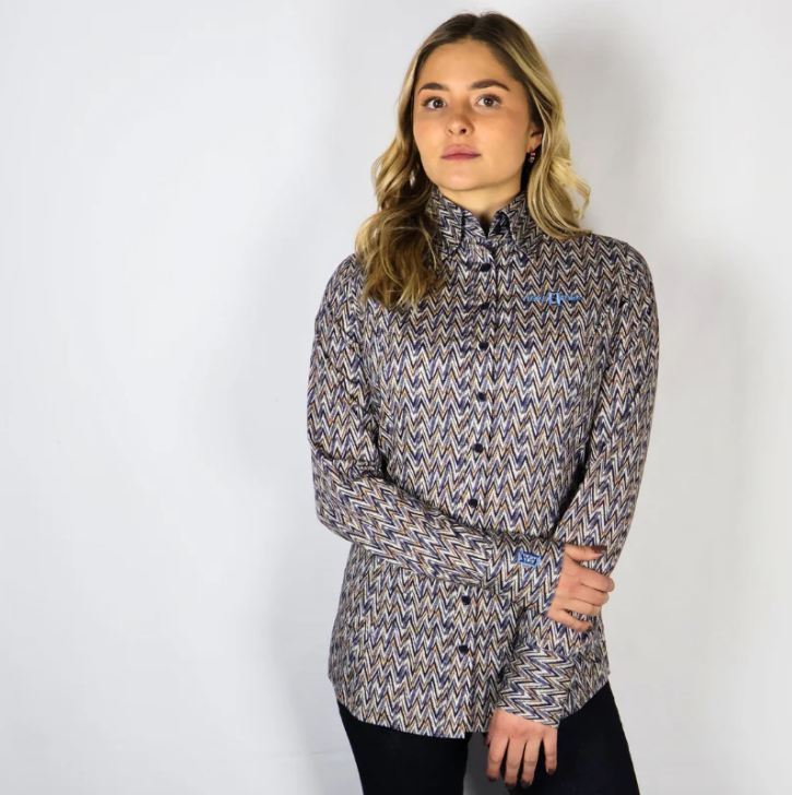 Indian Waves Shirt Femme<br>