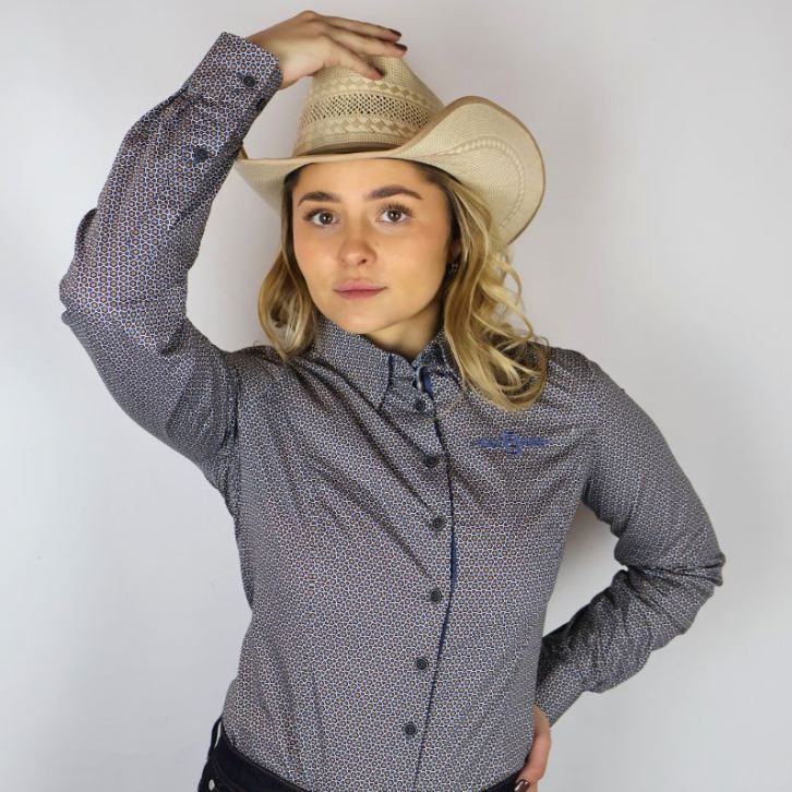 Leo Roses Shirt Femme<br>
