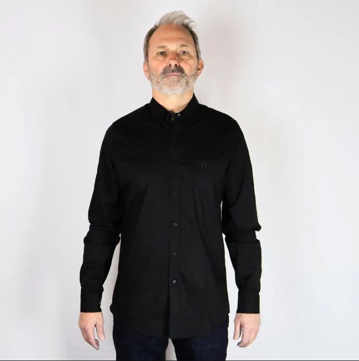 Full Black Shirt Homme<br>