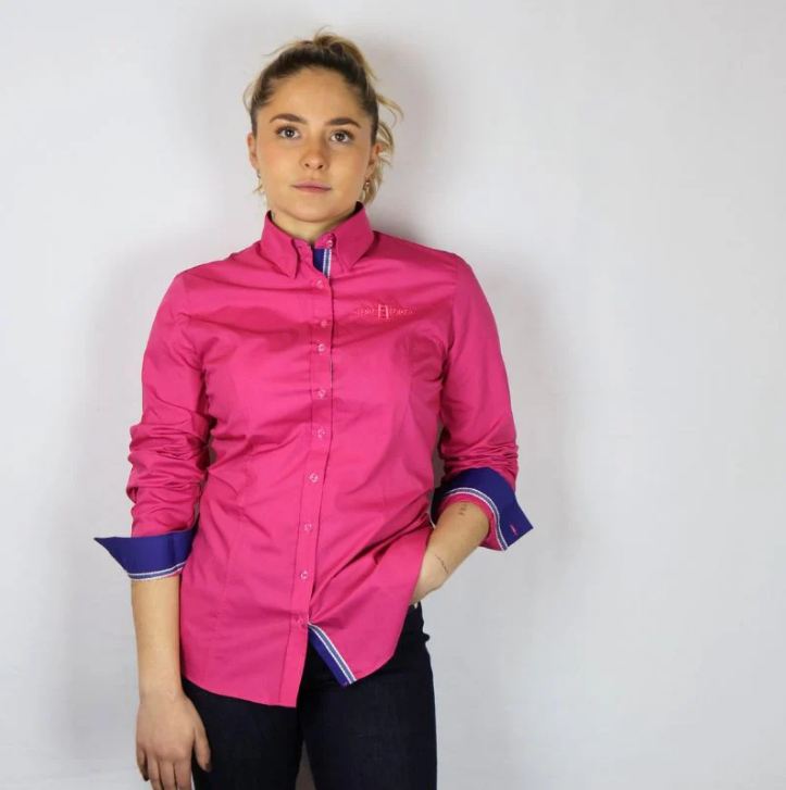 Straw Shirt Femme <br>