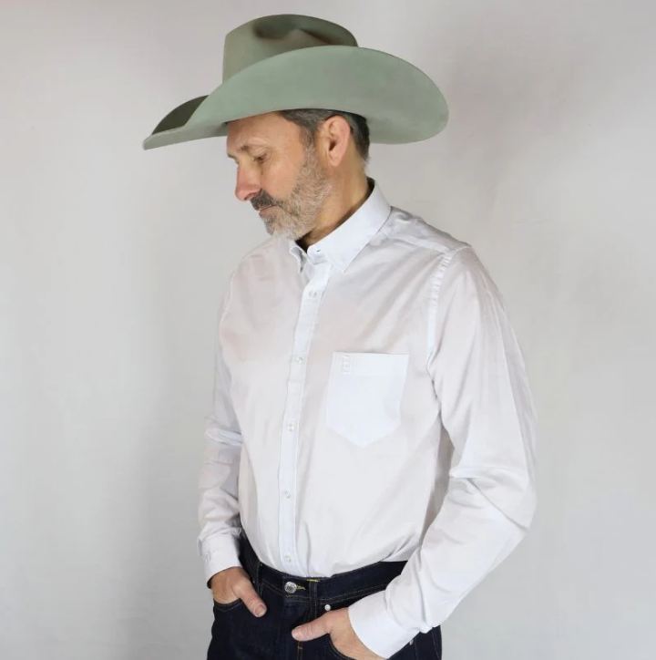 Full White Shirt Homme<br>