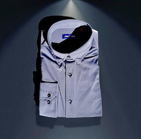 Blue Black Shirt Homme<br>