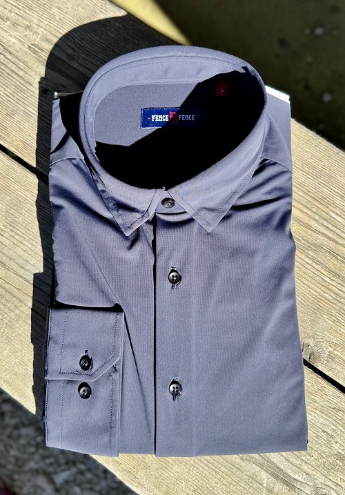 Blue Black Shirt Homme<br>