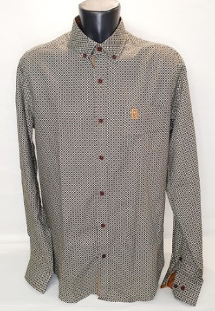 Fant Kaki Shirt Homme<br>