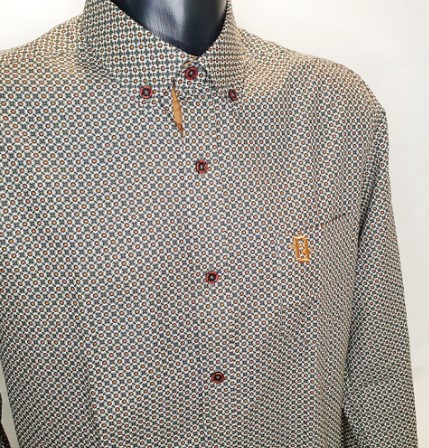 Fant Kaki Shirt Homme<br>