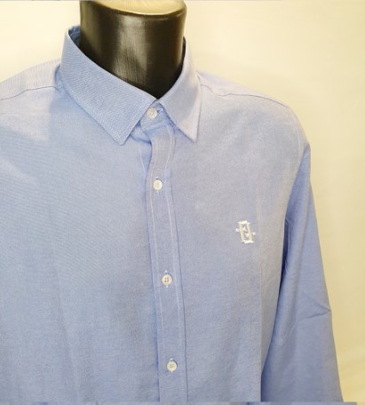 Oxford Blue Shirt Homme<br>