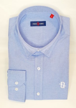 Oxford Blue Shirt Homme<br>