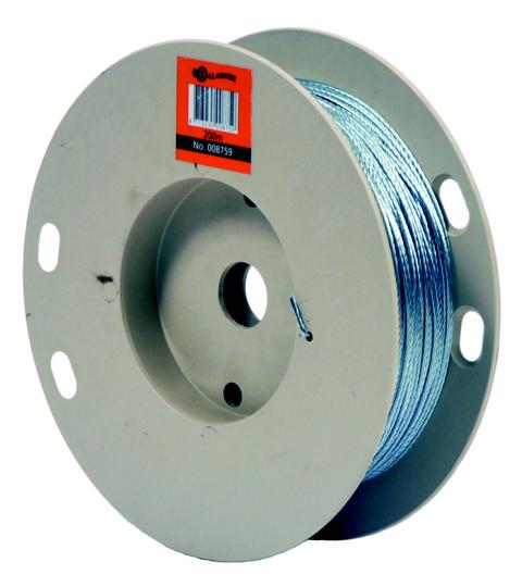 Drahtlitze feuerverzinkt (200 Meter)<br>