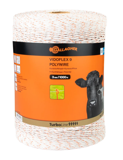 Vidoflex 9 TurboLine Plus (wei&szlig;, 1000 Meter)<br>