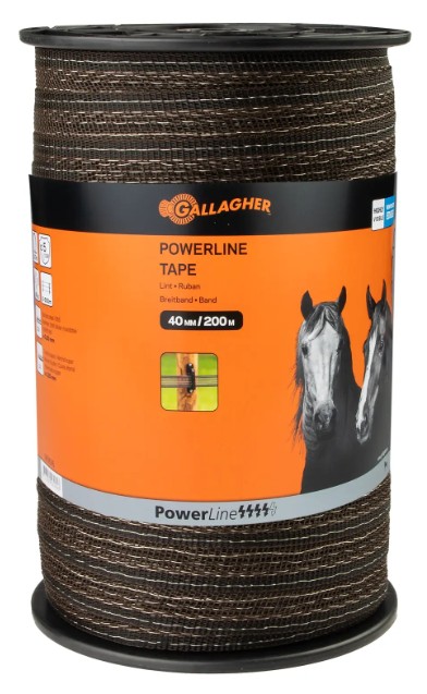 PowerLine-Breitband 40 mm (terra, 200 Meter)<br>
