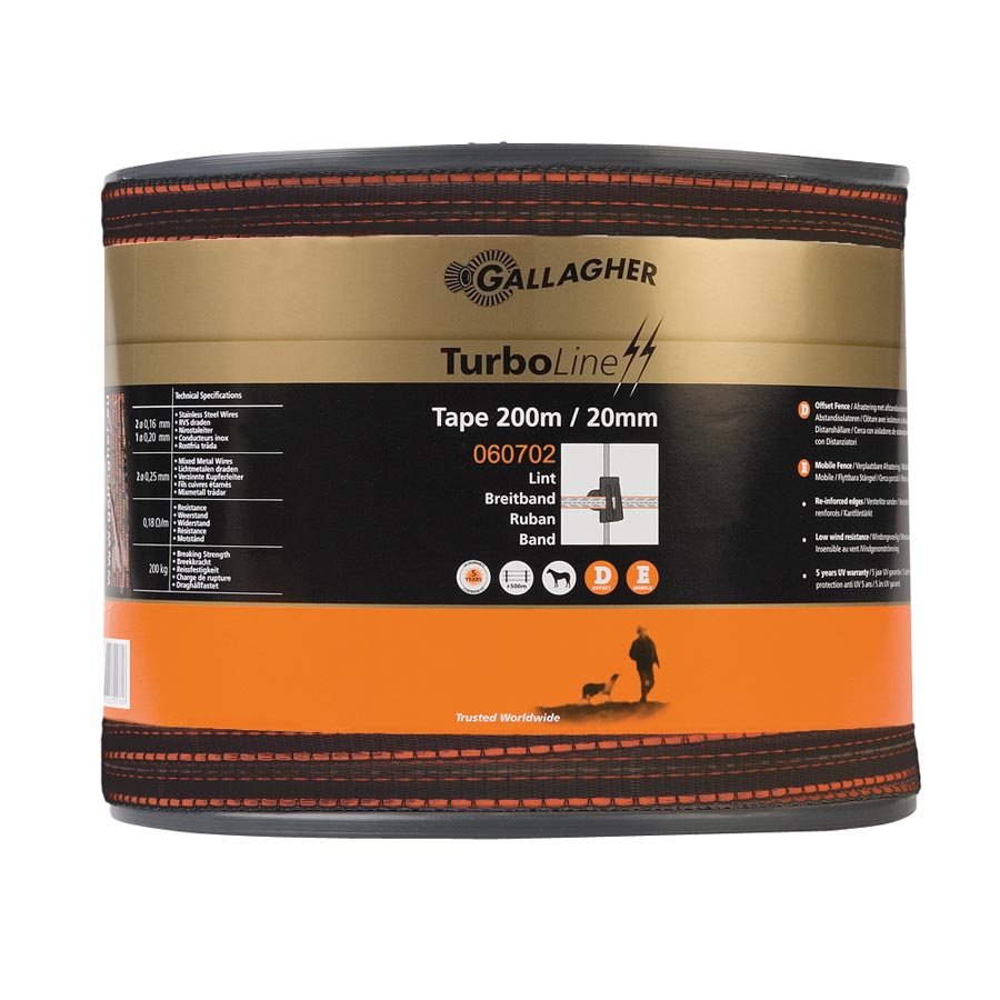 TurboLine-Breitband 20 mm (terra, 200 Meter)<br>