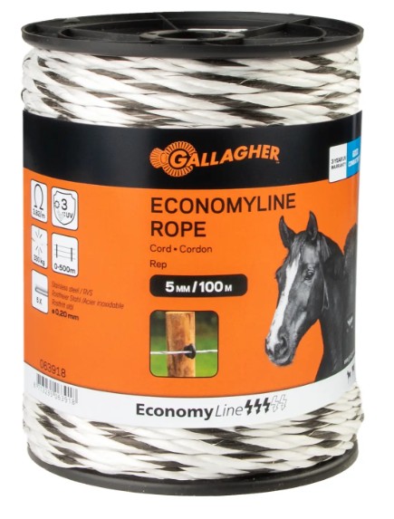 EconomyLine-Cord (wei&szlig;, 100 Meter)<br>