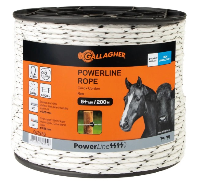PowerLine-Cord (wei&szlig;, 200 Meter)<br>