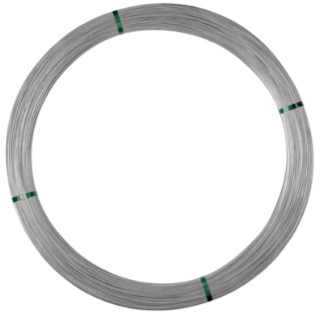 Aluminiumbeschichteter Zaundraht (High Tensile) &oslash; 1,8 mm (ca. 1250 Meter)<br>