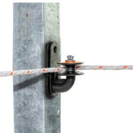 Rollen-Eckisolator f&uuml;r Metallpf&auml;hle (5 Stck)<br>