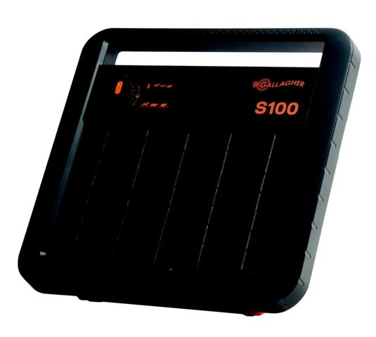S100 Solar-Weidezaungerät mit Batterie<br>