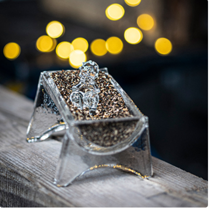 Jesuskind gross Hergiswil<br> Figur, Grösse: Jesuskind, 80 x 35 mm