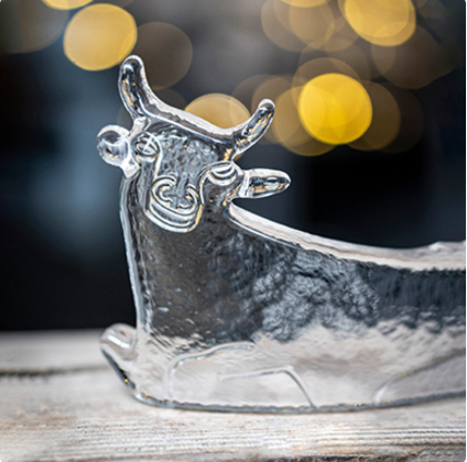 Ochse gross Hergiswil<br> Figur, Grösse: Ochse gross, 150 x 105 mm