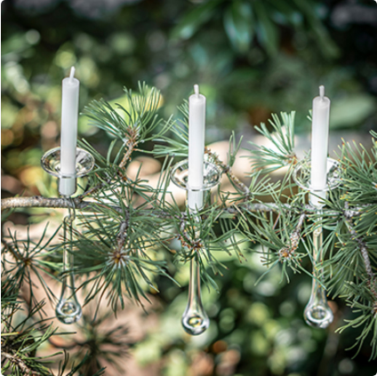 Baumkerzenhalter 3er-Set, Hergiswil<br>