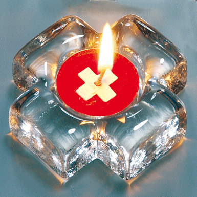 Viva Windlicht, Schweizerkreuz<br>