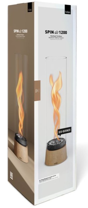 Tischfeuer Eiche, Spin air 1200<br>
