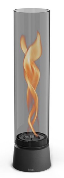 Tischfeuer schwarz, Spin air 1200<br>