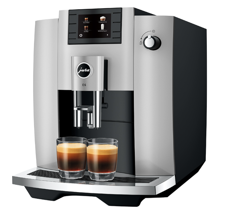 Jura Kaffeevollautomaten E6 Platin <br>