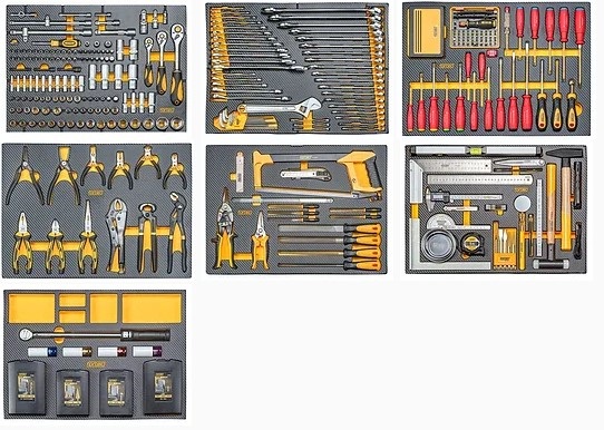 fortec® Werkstattwagen "PREMIUM", 706-tlg.<br>