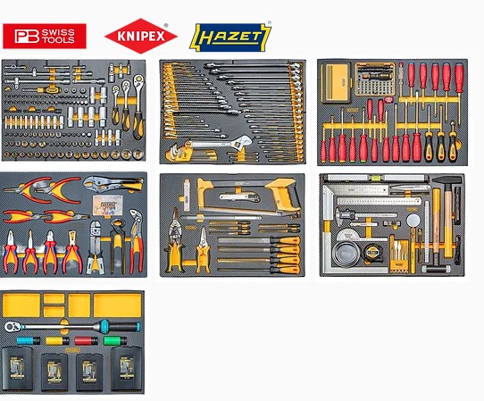 fortec® Werkstattwagen "ULTIMATE", 706-tlg.<br>