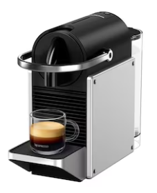 Nespresso-Maschine Pixie, silber<br> Farbe: silber