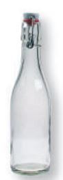 Bügelflasche 35 cl<br> Inhalt / Grösse: 35 cl, H 25,5 cm, Ø 6.4 cm